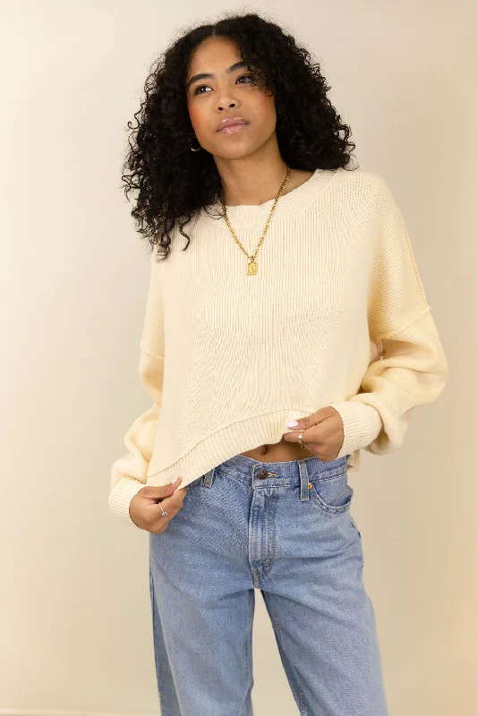 The Careless Crop Sweater