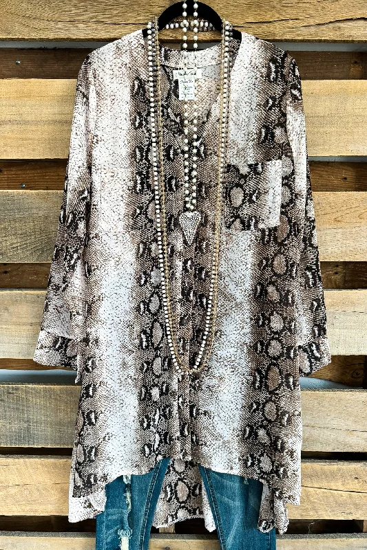 Pushing Forward Tunic - Taupe