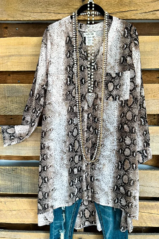 Pushing Forward Tunic - Taupe