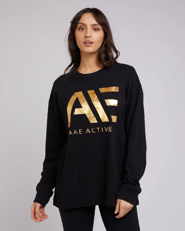 All About Eve Base L/S Tee Black