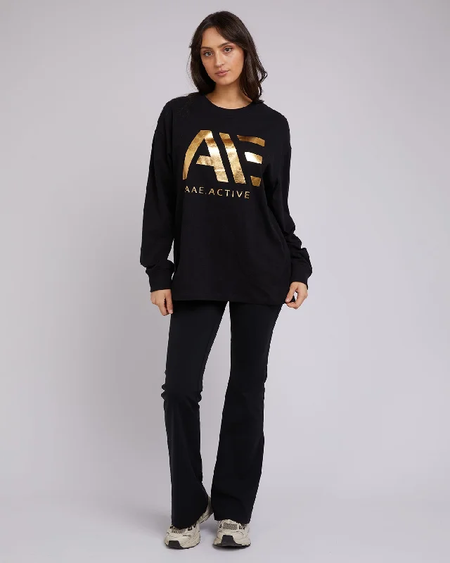 All About Eve Base L/S Tee Black