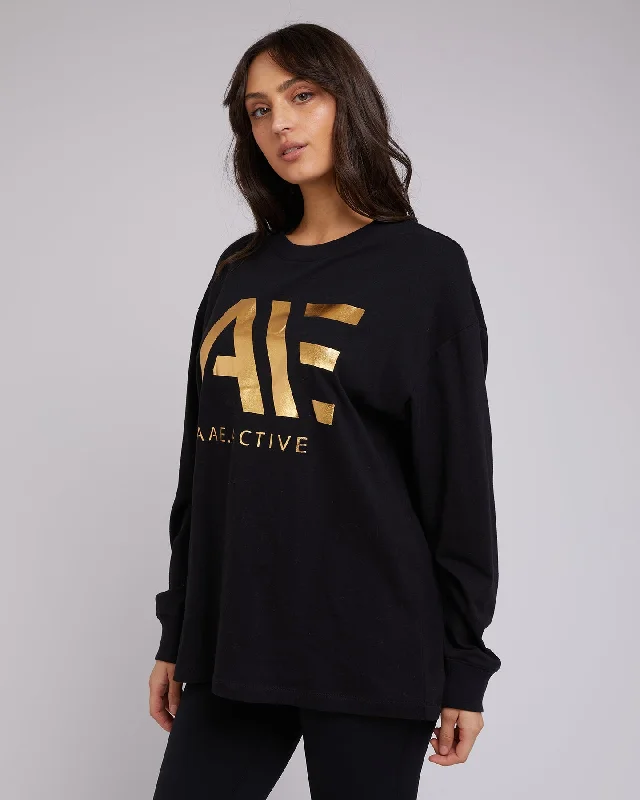 All About Eve Base L/S Tee Black