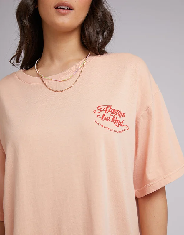 All About Eve Mantra Tee Sand