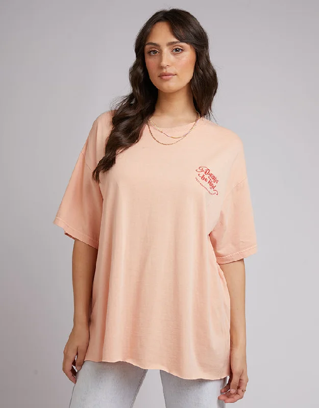 All About Eve Mantra Tee Sand