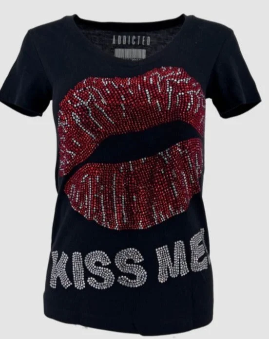 Black/Red Kiss Me Women