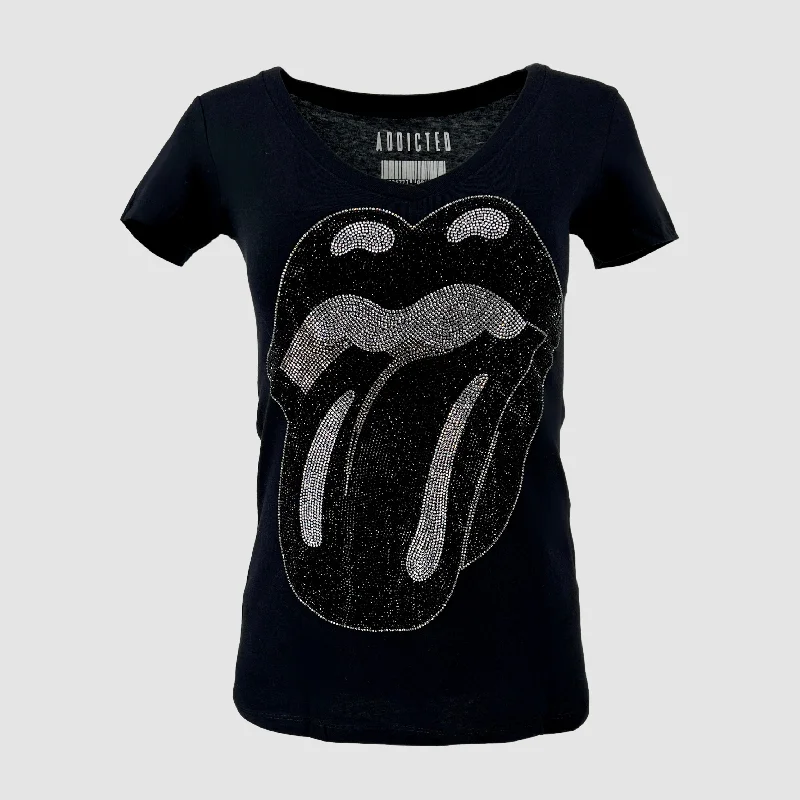 Black/Silver Rolling Stones Women