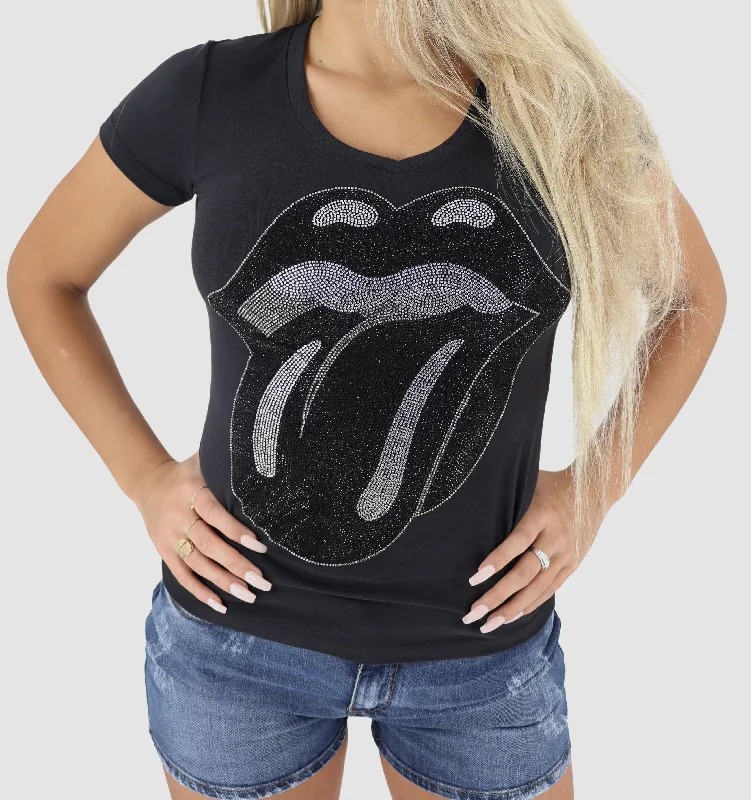 Black/Silver Rolling Stones Women