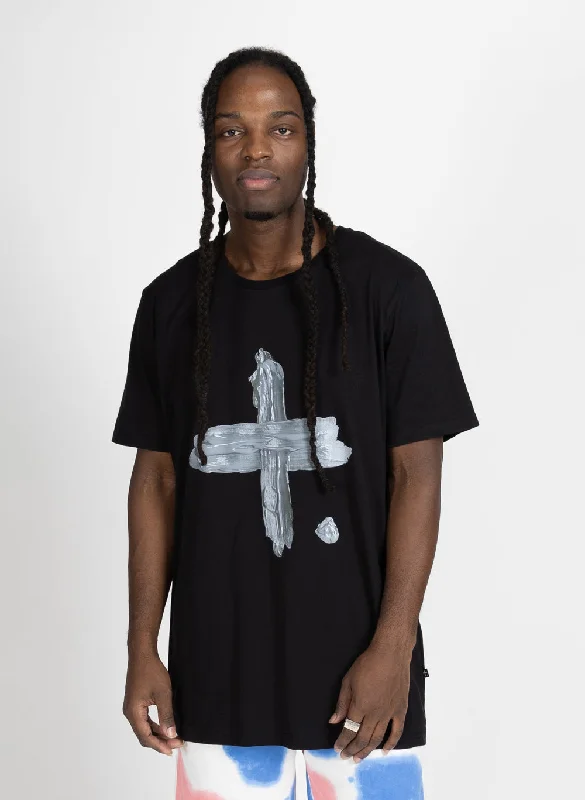 Federation Mens Staple Tee Big Plus Black