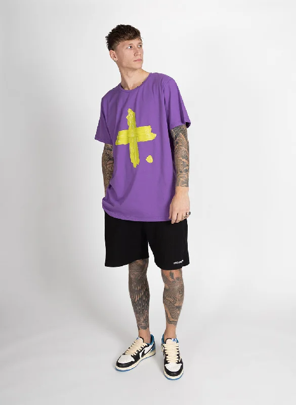 Federation Mens Staple Tee Big Plus Grape