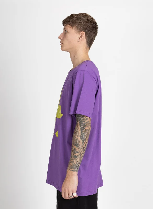 Federation Mens Staple Tee Big Plus Grape