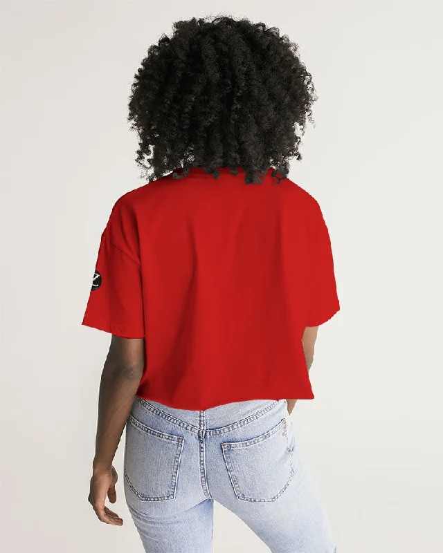 FIRE FLITE Women's Lounge Cropped Tee