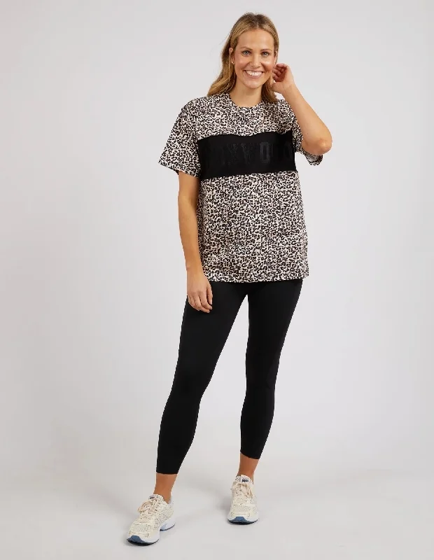 Foxwood Circuit Tee Leopard