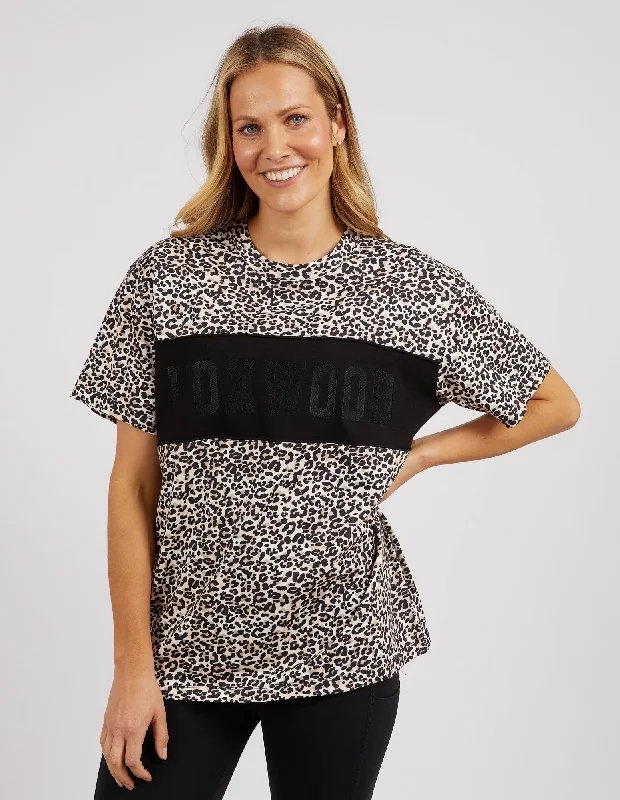 Foxwood Circuit Tee Leopard