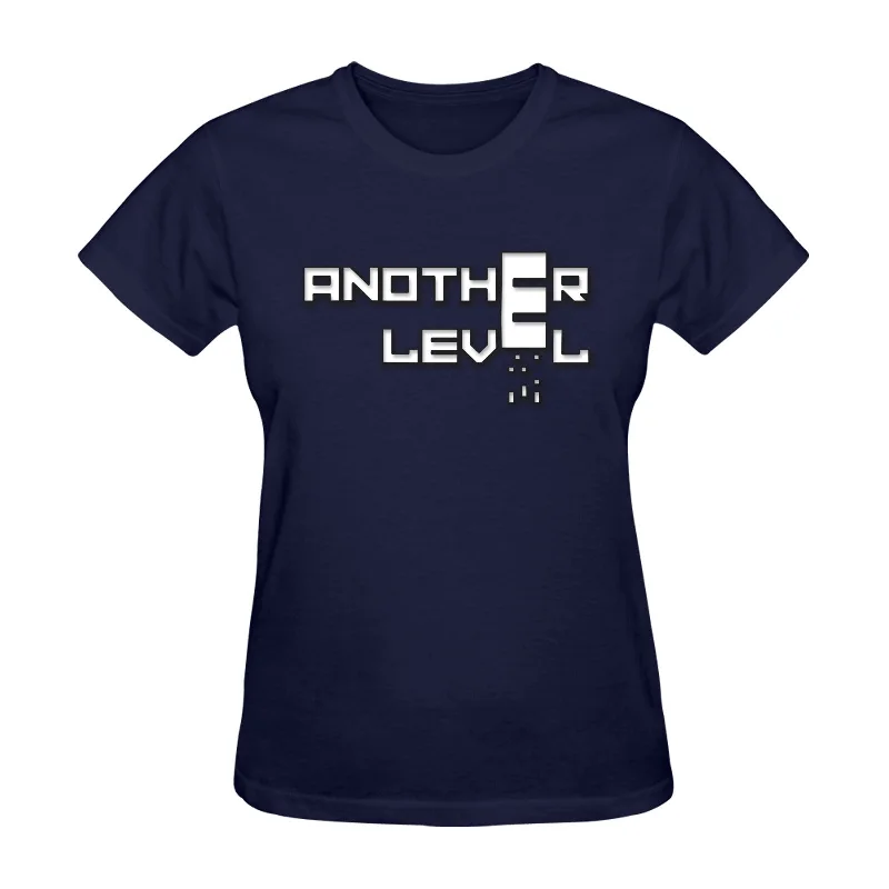 S / Woman / FZ WOMENS LEVELS TEE - DARK BLUE Classic Women's T-shirt (Model T05)