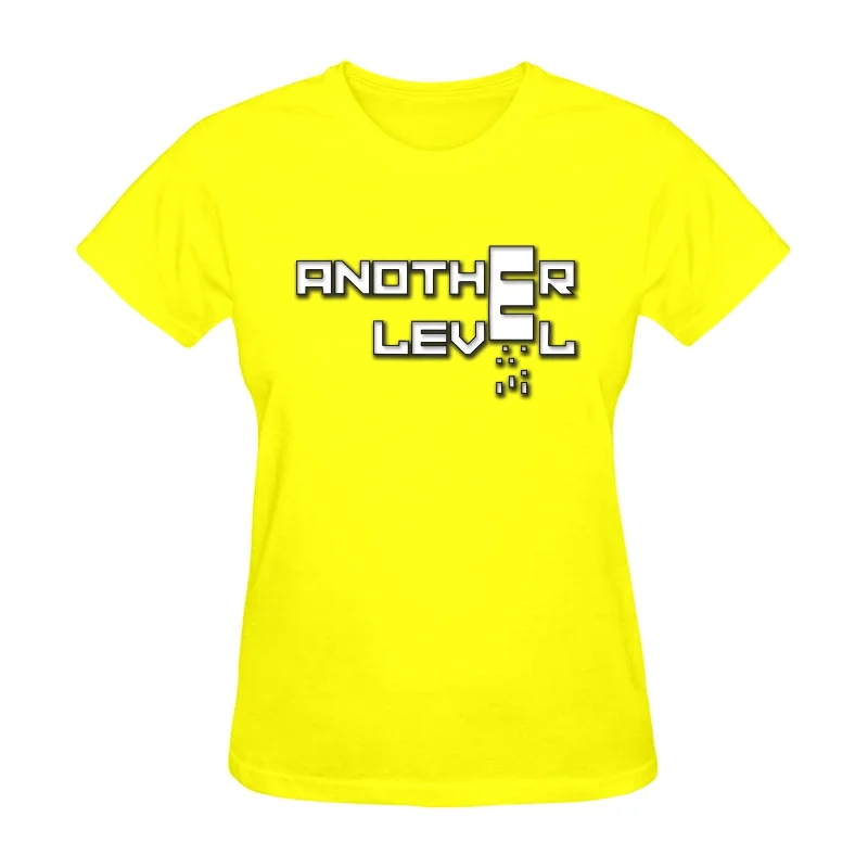 S / Woman / FZ WOMENS LEVELS TEE - YELLOW Classic Women's T-shirt (Model T05)