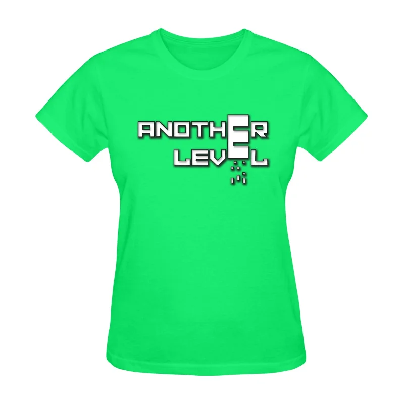 S / Woman / FZ WOMENS LEVELS TEE - LIME GREEN Classic Women's T-shirt (Model T05)