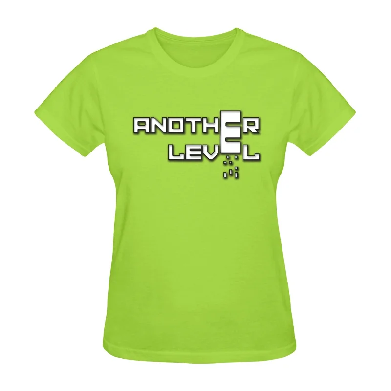 S / Woman / FZ WOMENS LEVELS TEE - GREEN Classic Women's T-shirt (Model T05)