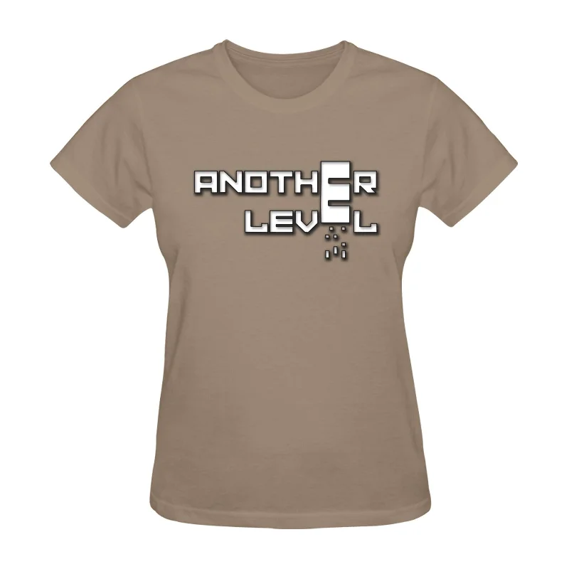 S / Woman / FZ WOMENS LEVELS TEE - BROWN Classic Women's T-shirt (Model T05)