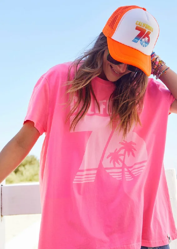 Hammill + Co California Tee Hot Pink