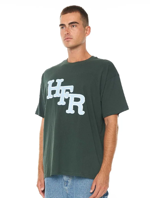 Huffer Mens Block Tee 220/ Prior Forest