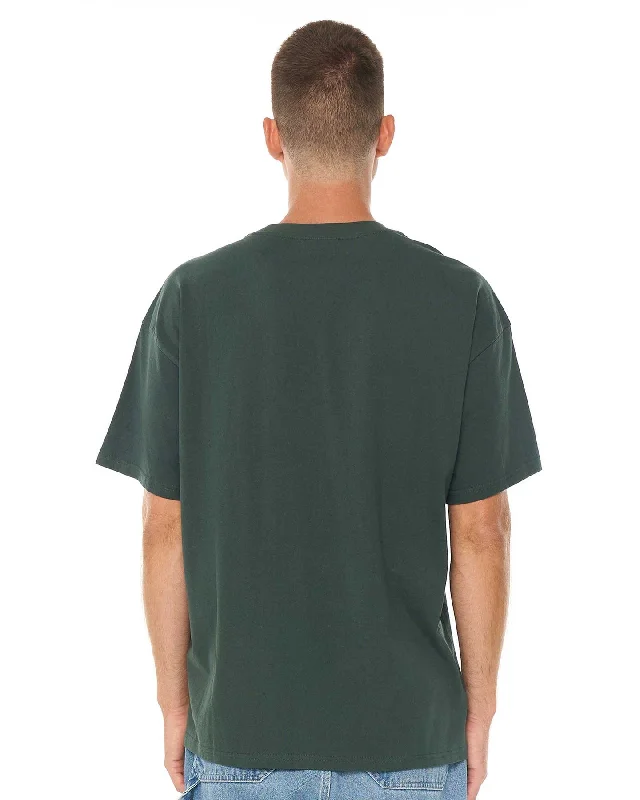 Huffer Mens Block Tee 220/ Prior Forest