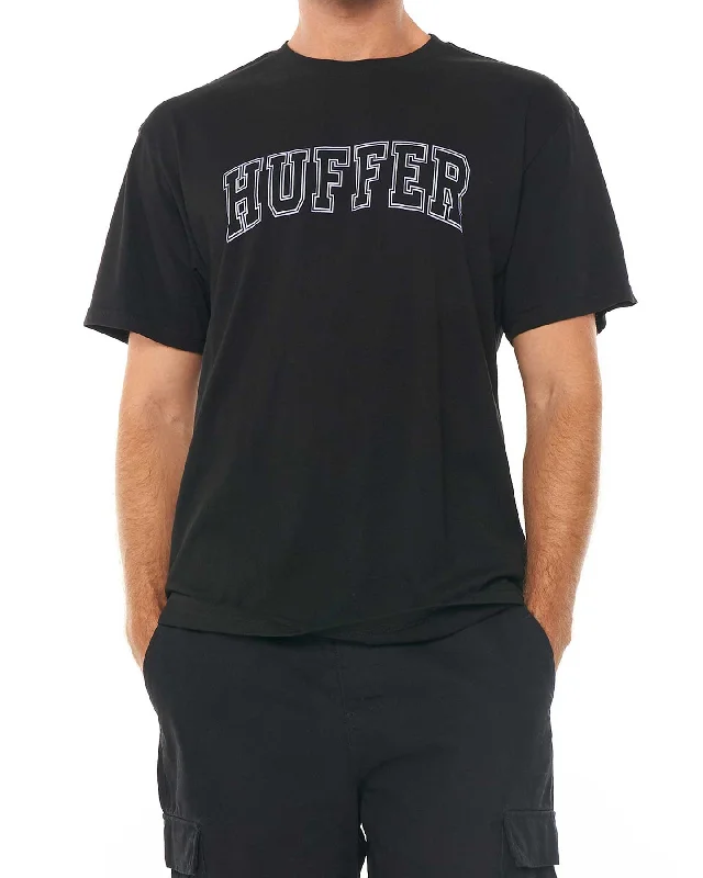 Huffer Mens Sup Tee / Tertiary Black