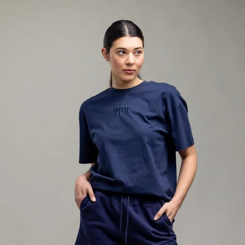 Ilabb Morris 75 Block Tee Navy