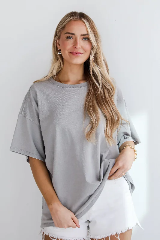 London Oversized Boyfriend Tee - DU DEAL