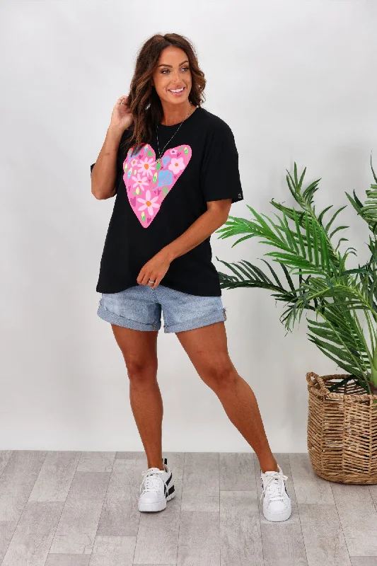 Rebel Club by Shine On Tee - Candy Love - Black