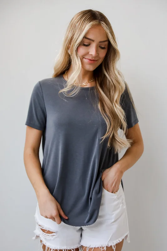 FINAL SALE - Sarah Everyday Pocket Tee