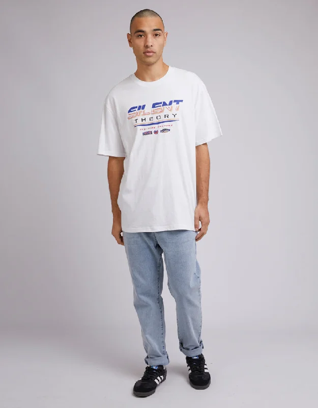 Silent Theory Mens Ryder Tee White