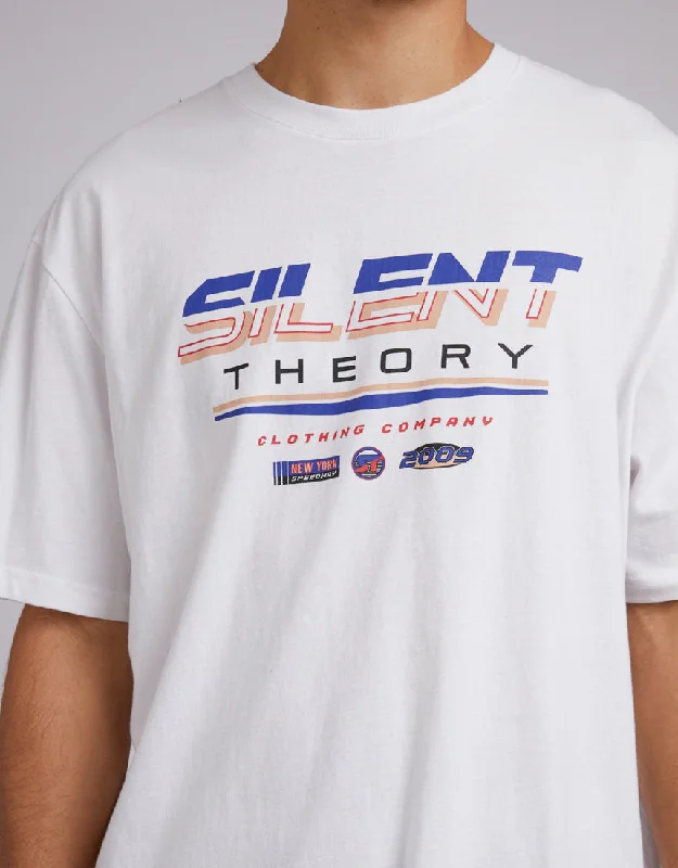 Silent Theory Mens Ryder Tee White