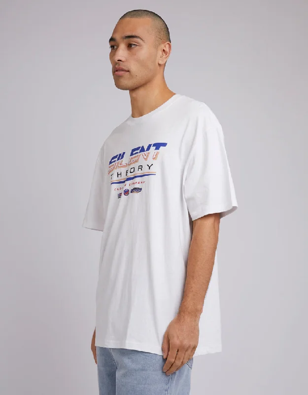 Silent Theory Mens Ryder Tee White