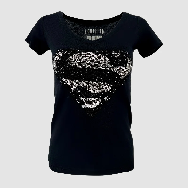 Superman Black/Silver Women