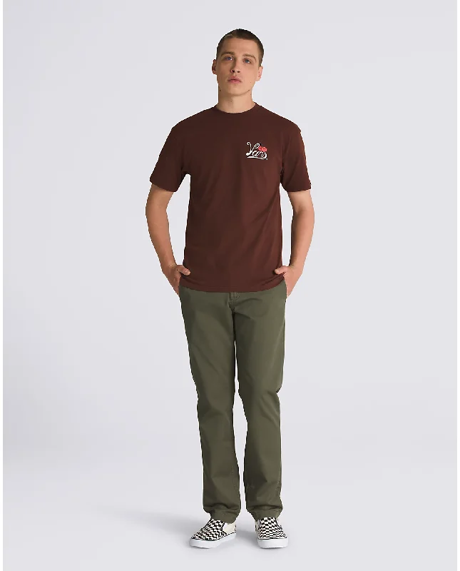 Vans Mens Hot Box Cars SS Tee Bitter Chocolate