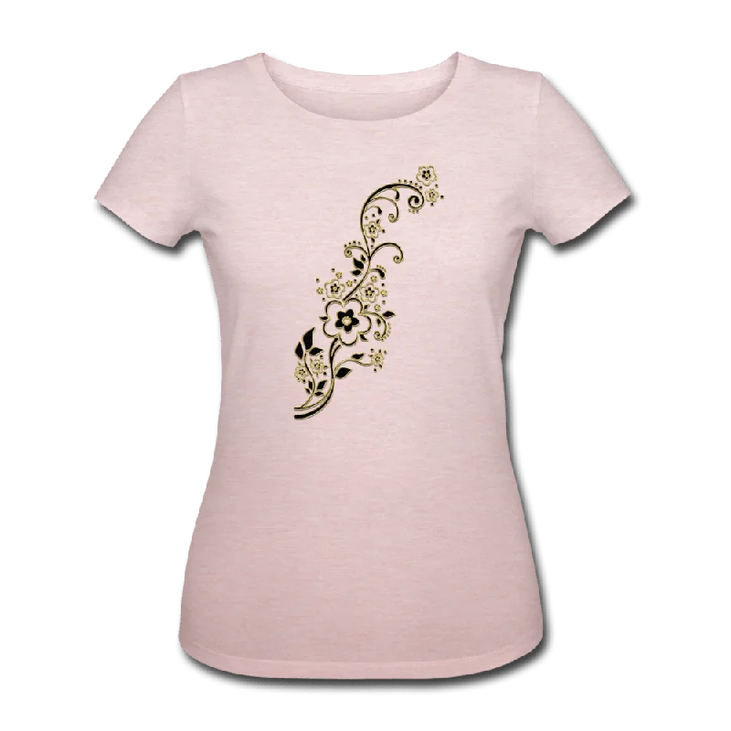 cream heather pink / M