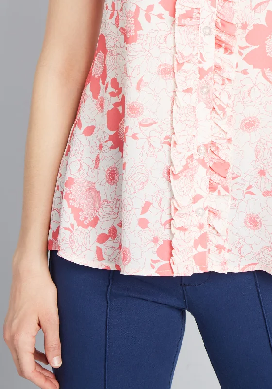 Bit of Frill Sleeveless Blouse