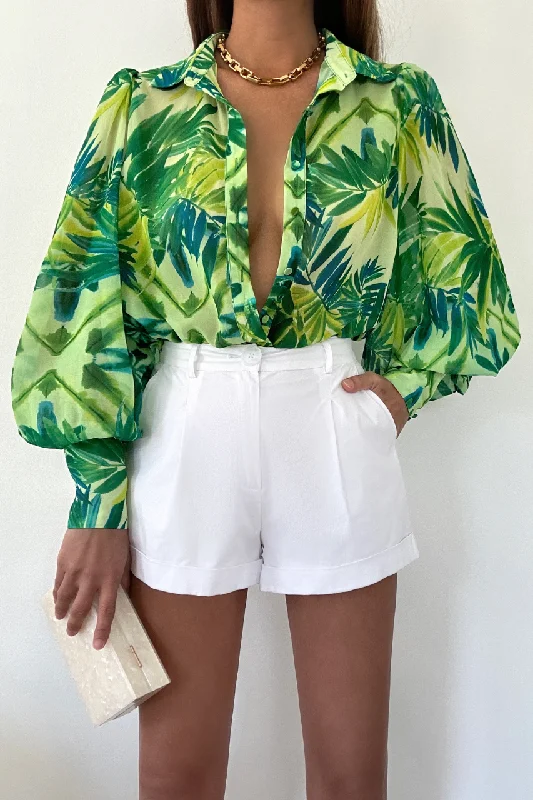 FLEETWOOD BLOUSE - PALM