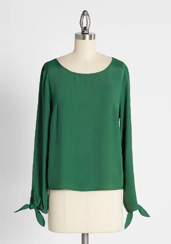 Go Green or Go Home Blouse