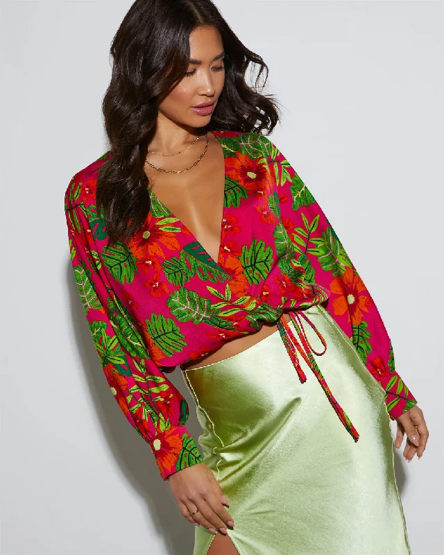 Neiva Tropical Long Sleeve Blouse