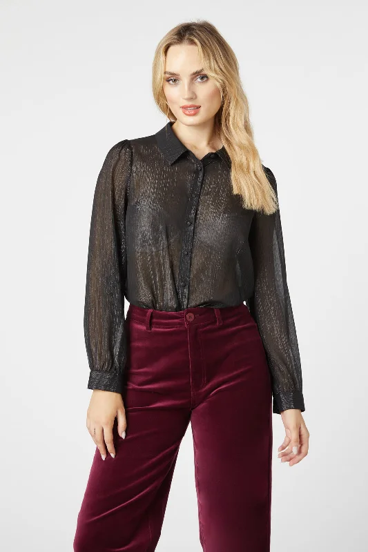 Pearl Glitter Blouse