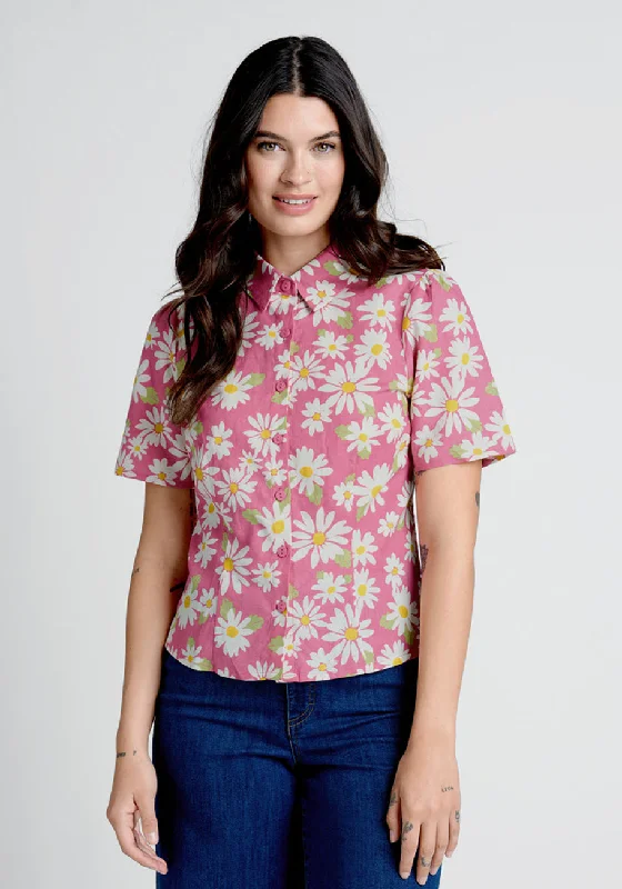 Sweet Summer Zephyr Button-Up Blouse