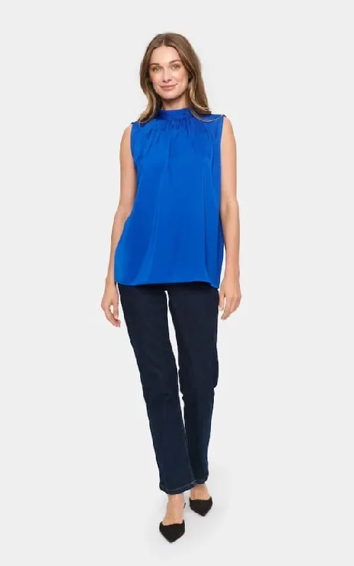 Saint Tropez- Aileen Blouse in Surf Blue