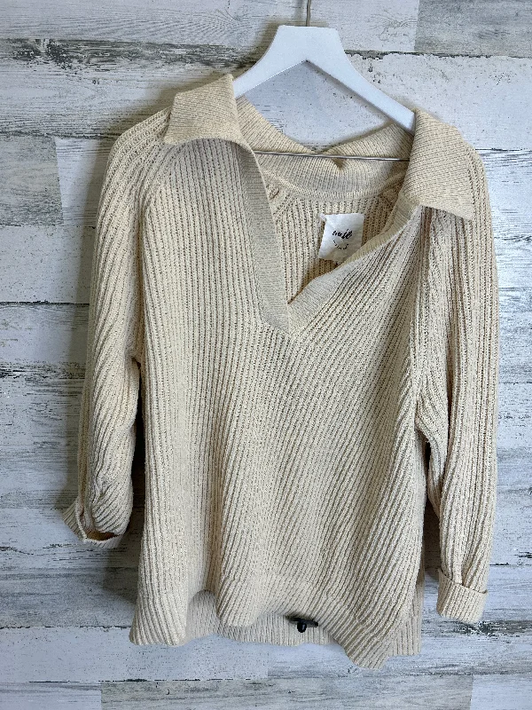 Sweater By Aerie In Cream, Size: Xl