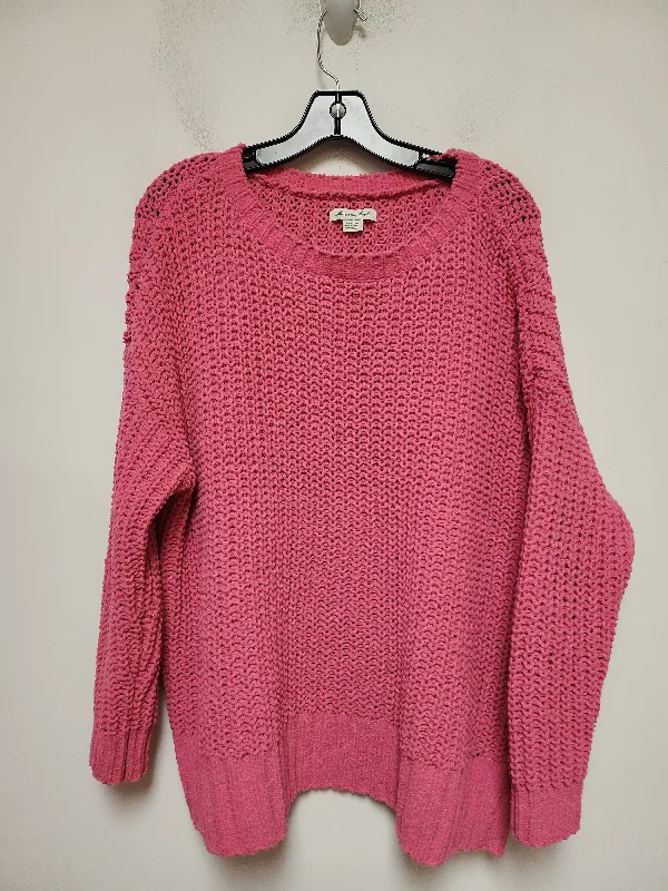 Sweater By American Eagle In Pink, Size: Xs