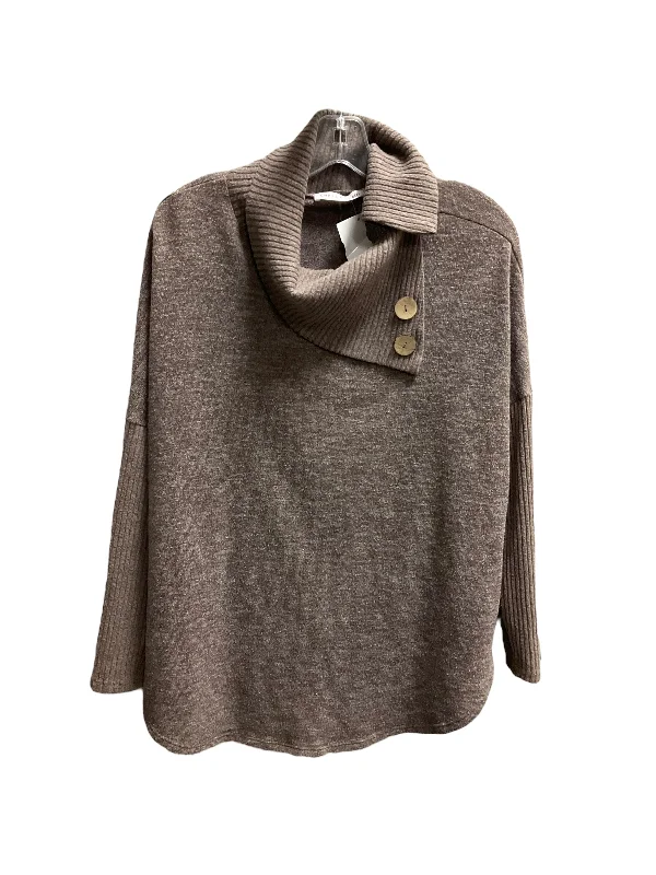 Sweater By Chris And Carol In Taupe, Size: M