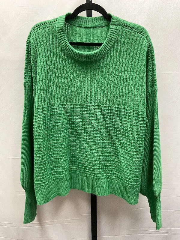 Sweater By Clothes Mentor In Green, Size: S