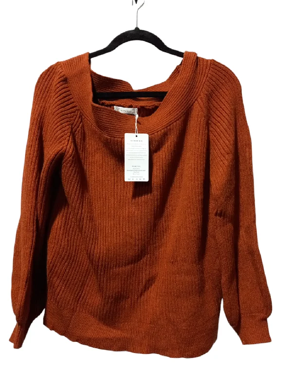 Sweater By Clothes Mentor In Orange, Size: M