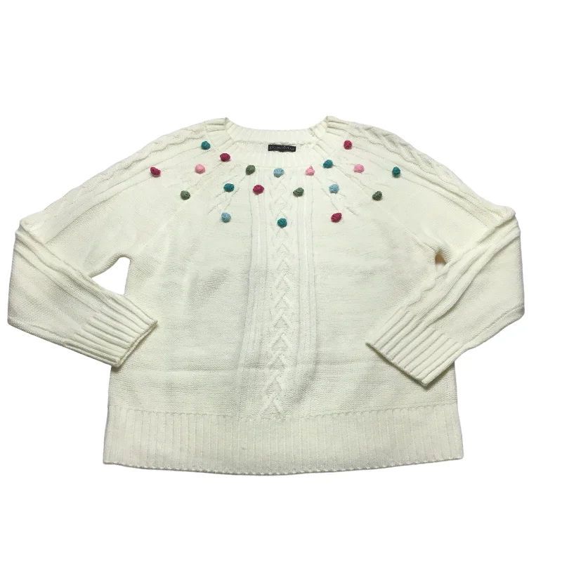 Sweater By Cmc In Cream, Size: M