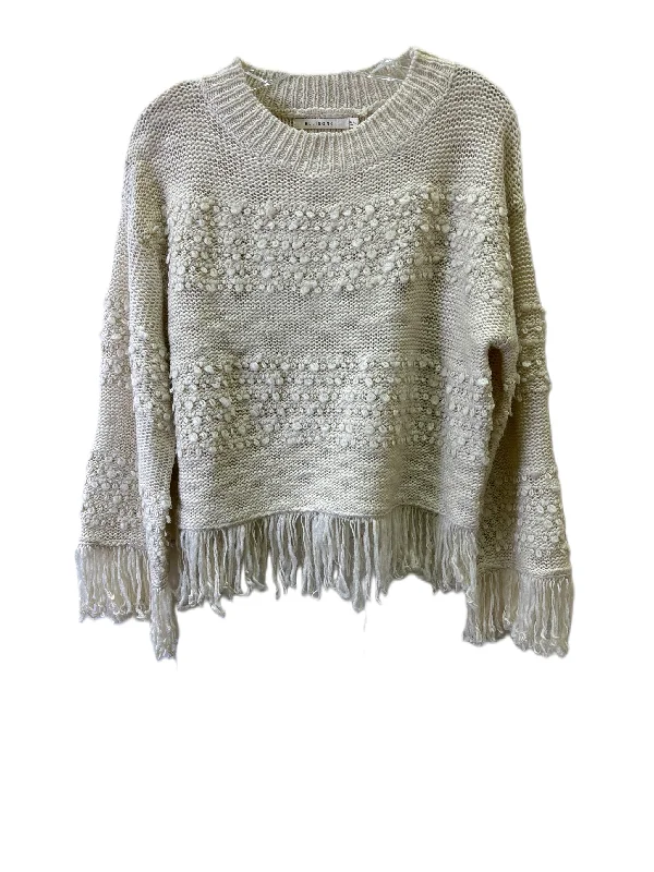 Sweater By Ellison In Cream, Size: L